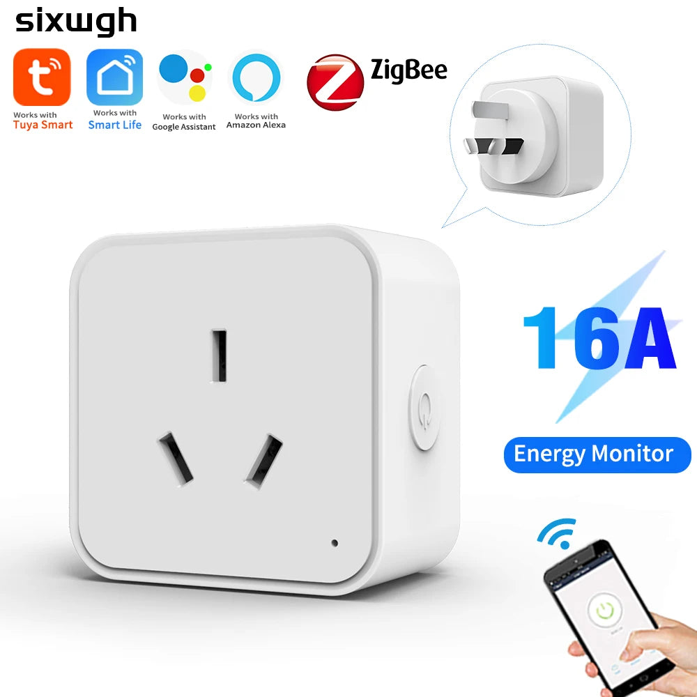 Zigbee Smart Socket AU Plug Adapter