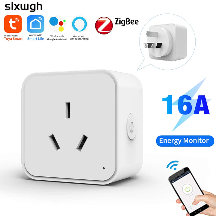 Zigbee Smart Socket AU Plug Adapter