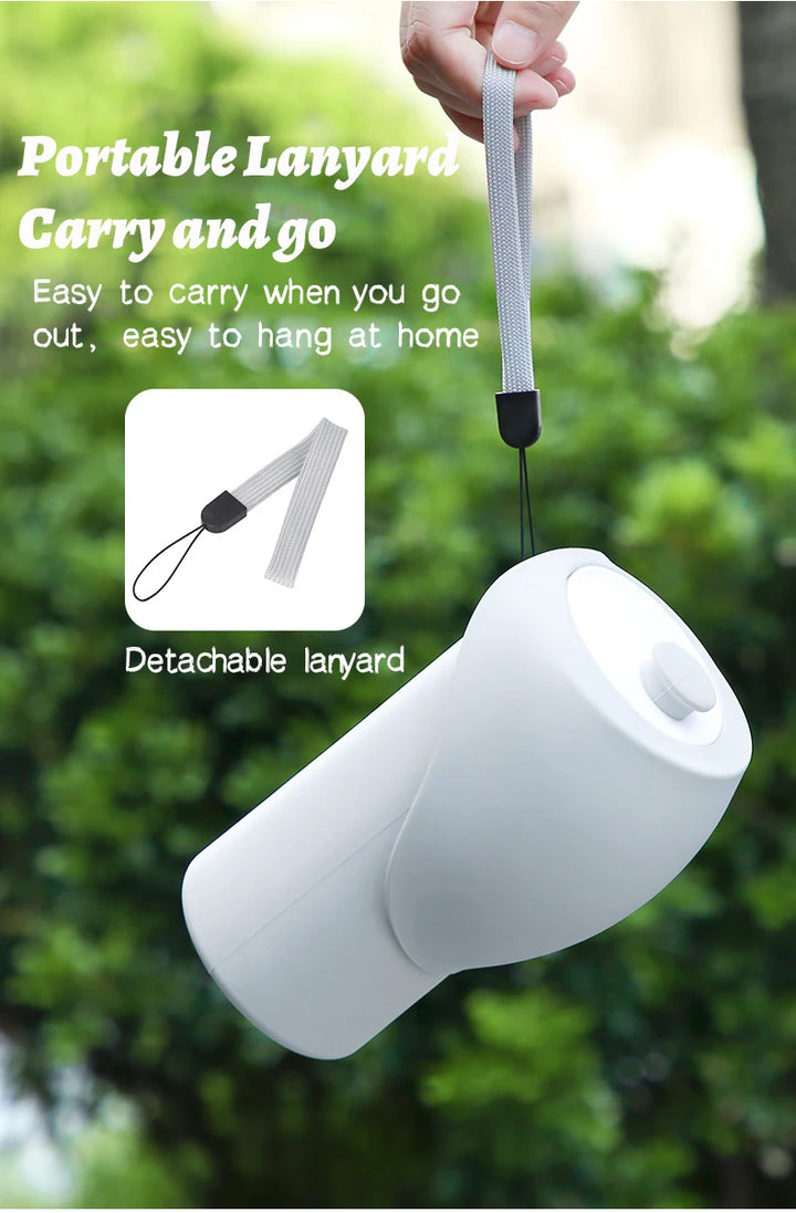 550ml Folding Pet Outdoor Walking Mug