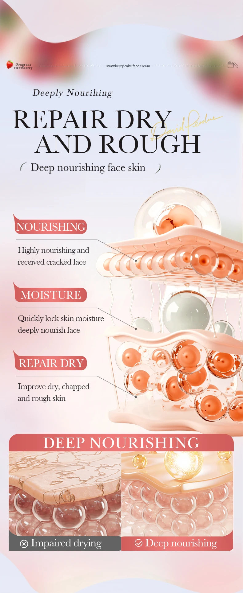 Strawberry Cake Nourishing Face Cream