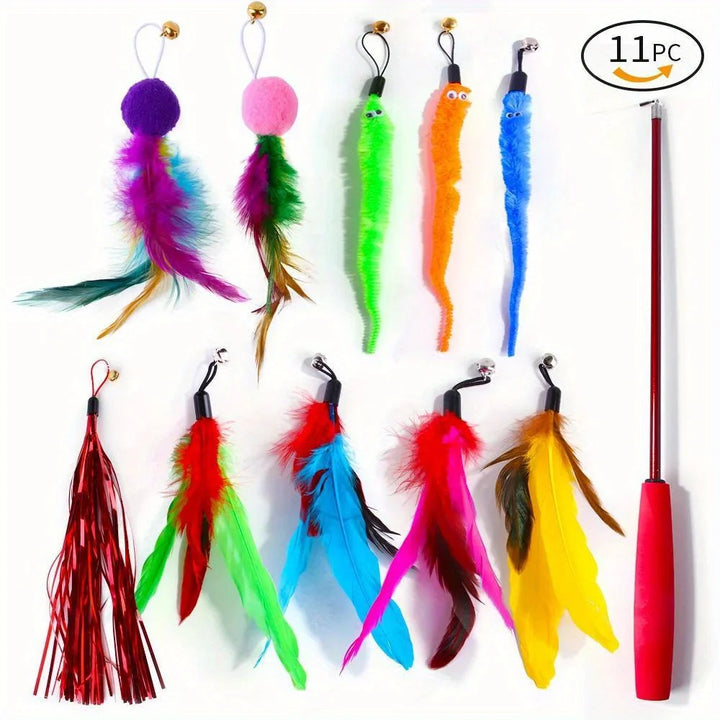 Fishing Rod Cat Toys Interactive Pet Product