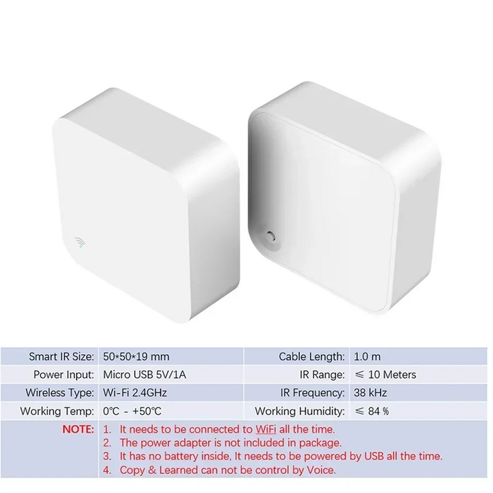 WiFi IR Remote Control Smart Universal