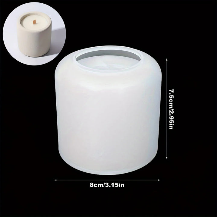 Circular Silicone Mold DIY Cement