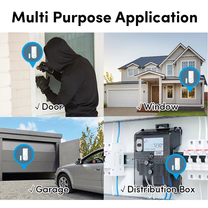 7pcs WiFi smart home alarm system set