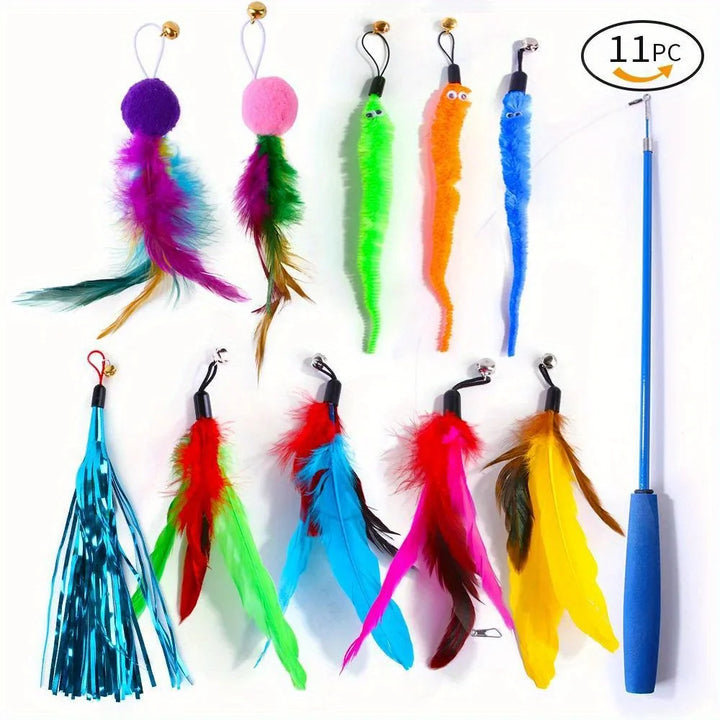 Fishing Rod Cat Toys Interactive Pet Product
