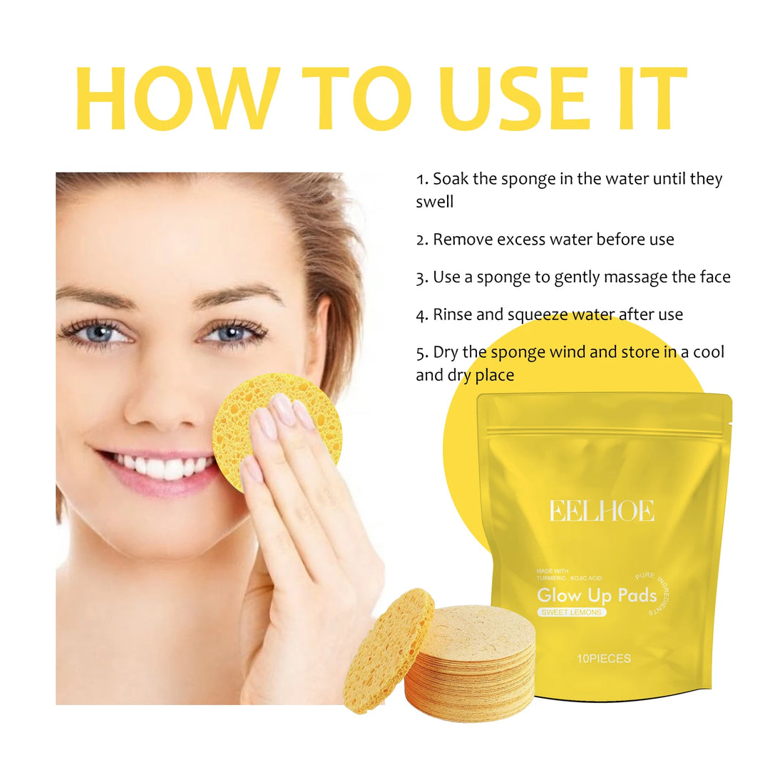 Turmeric Cleansing Pad Deeply Cleanses