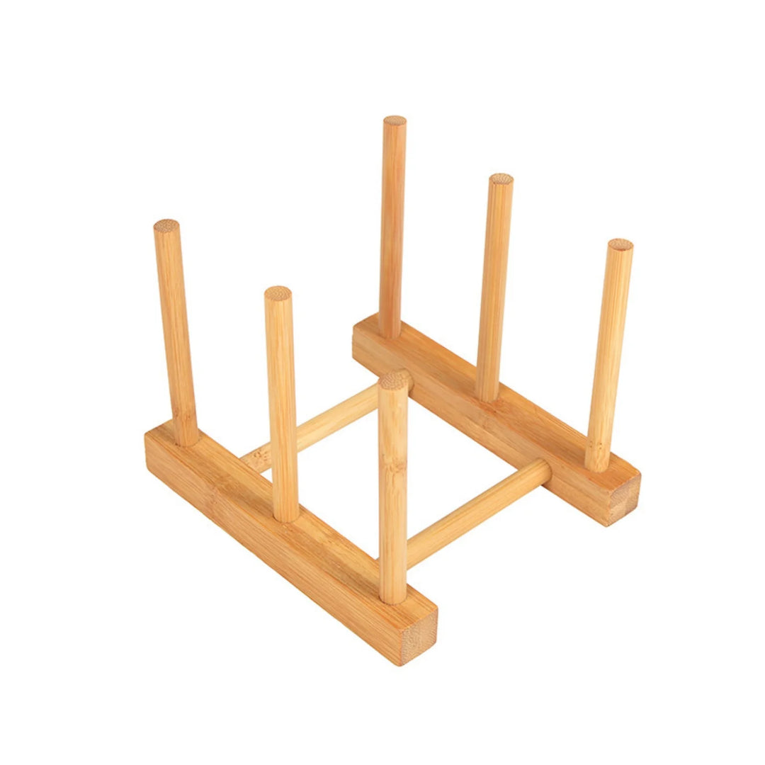Bamboo Mug Holder 6 Hooks