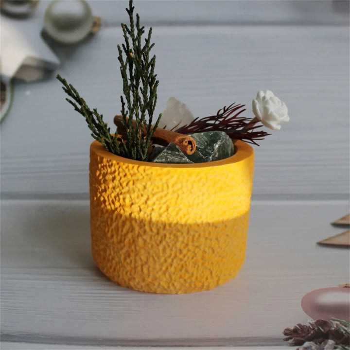 Circular Silicone Mold DIY Cement