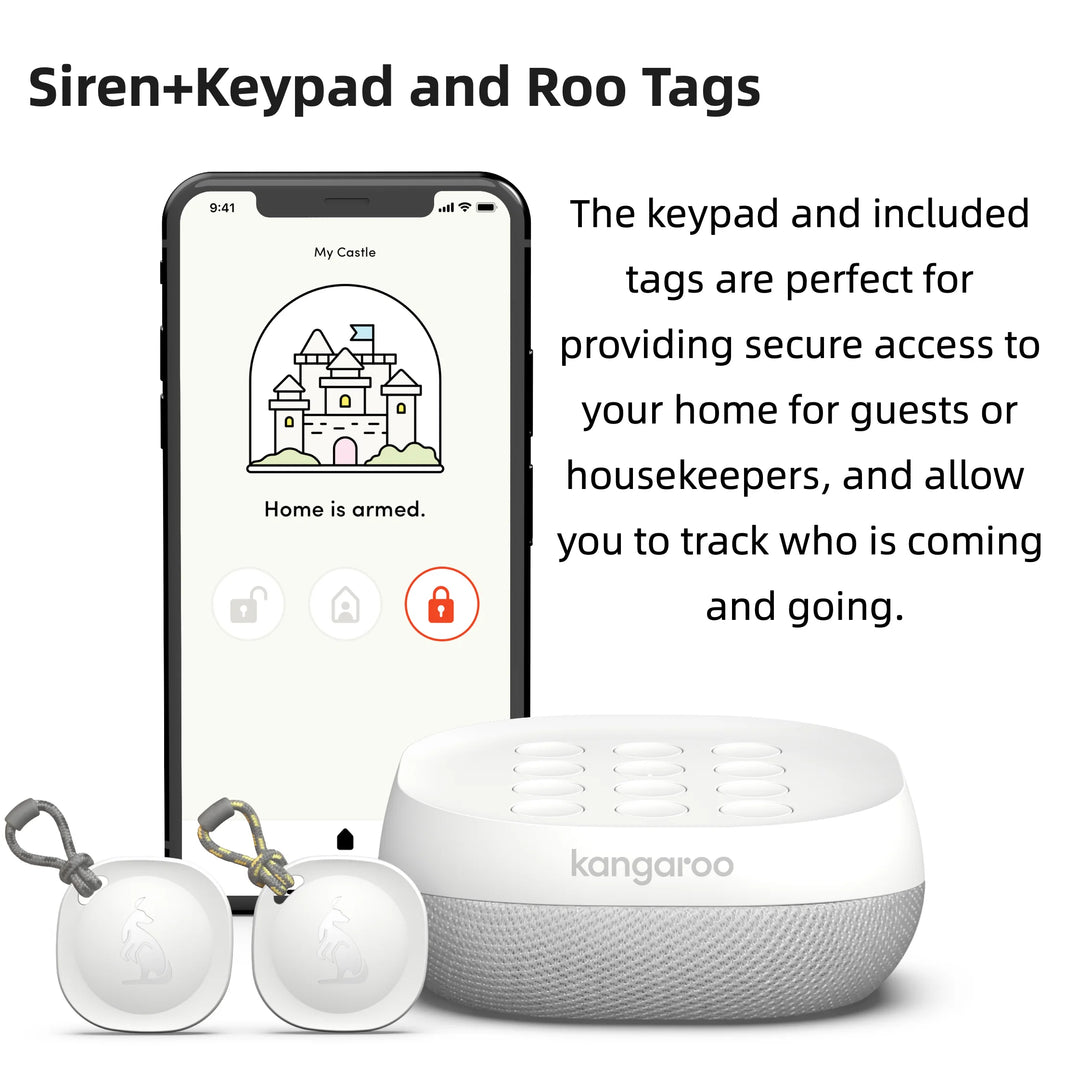 7pcs WiFi smart home alarm system set