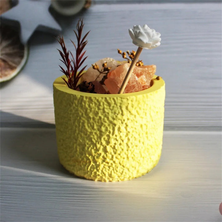 Circular Silicone Mold DIY Cement