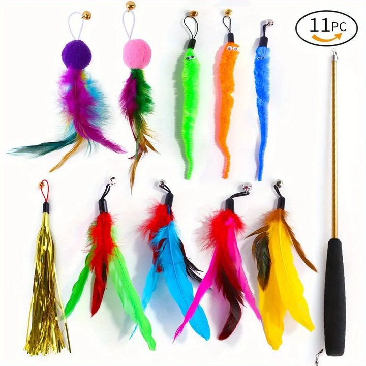 Fishing Rod Cat Toys Interactive Pet Product