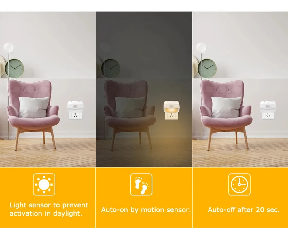 Plug In Smart Motion Sensor