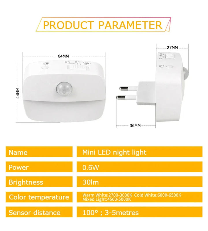 Plug In Smart Motion Sensor