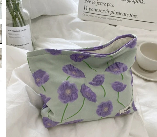 Skin Care Product Change Portable Clutch